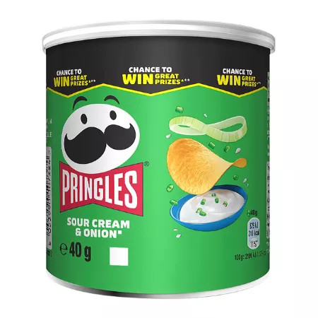 Pringles Sour Cream & Onion (12x 40gr)