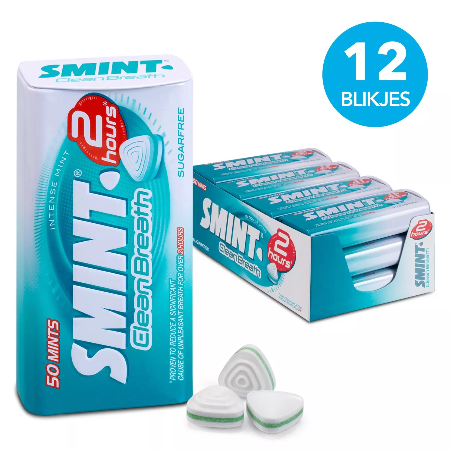 Smint Clean Breath Intense Mint (12x 35gr)