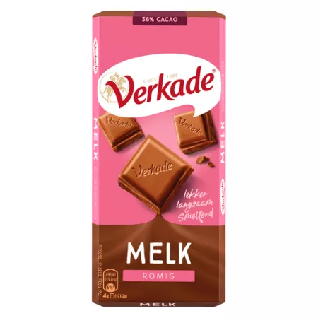 Verkade tablet melk (12x 111gr)