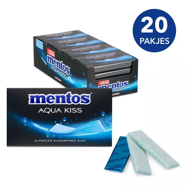 mentos aqua kiss zwart