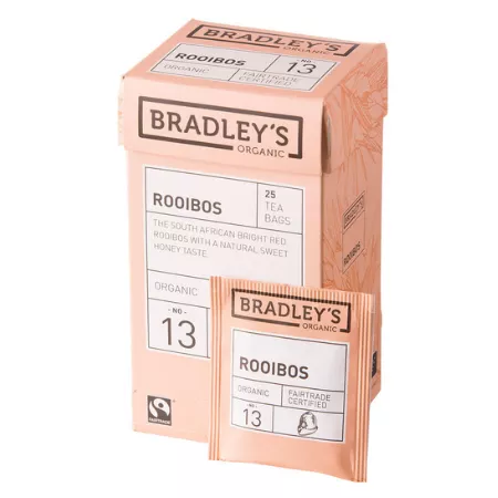 Bradley’s organic rooibos 1,5gr (4x 25 stuks)