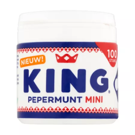 King pepermunt mini pot 100 gr 100 stuks (1)