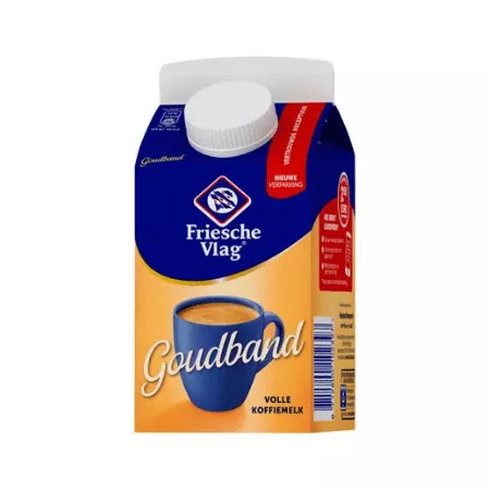 Friesche vlag goudband pak (18x 455ml) (1)