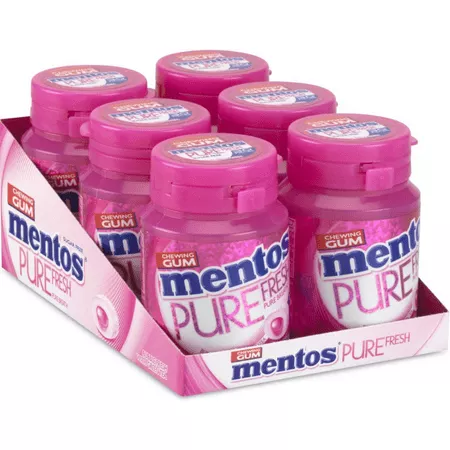 Mentos Gum Pure Fresh Bubblefresh pot (6x 30 stuks) - Afbeelding 2