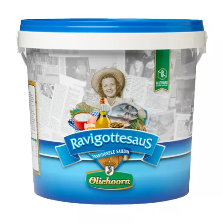 Oliehoorn Ravigottesaus (10 liter)
