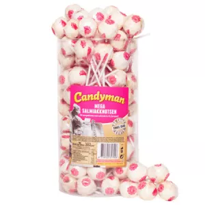 Candyman Mega Salmiak knotsen