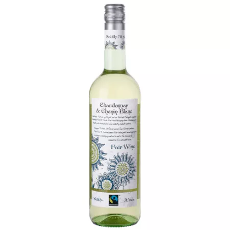 Fair trade chardonnay-chenin blanc