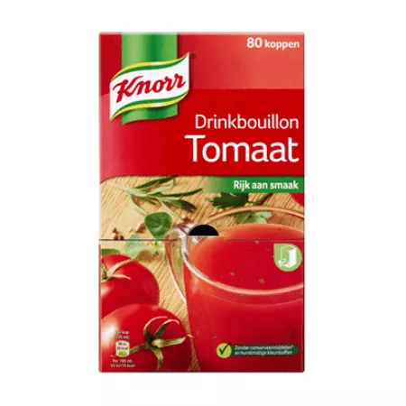 Knorr drinkbouillon tomaat zakje (1)