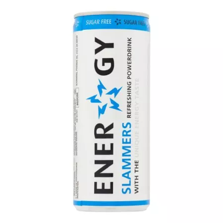 Slammers Energy Drink Light (24x 25cl)
