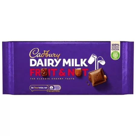 Cadbury Tablet Fruit & Nut (18x 110gr)