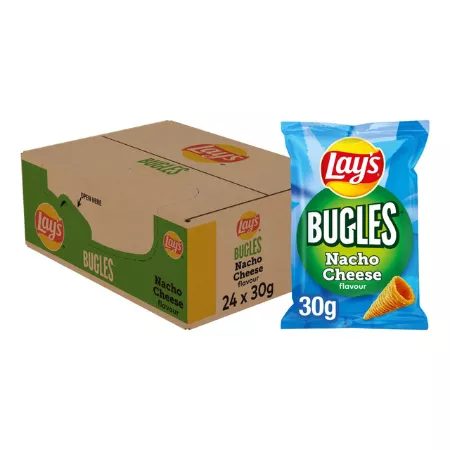 Lay's Bugles Nacho Cheese (24x 30gr) - Afbeelding 3