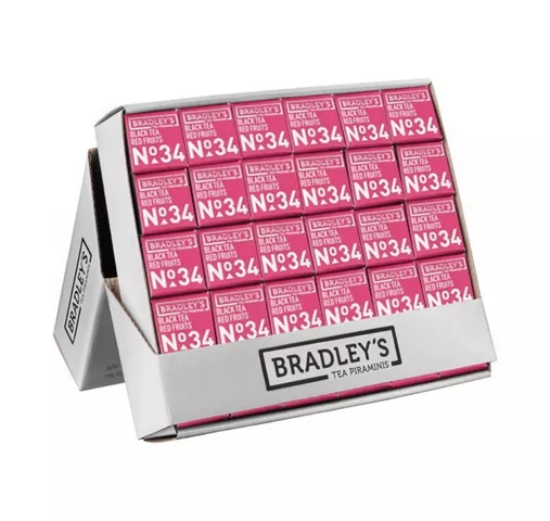 Bradley’s piramini black red fruit (30 stuks)