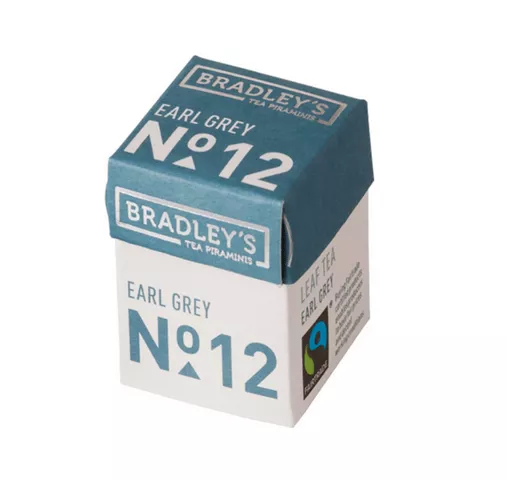 Bradley’s piramini thee black earl grey (30 stuks)