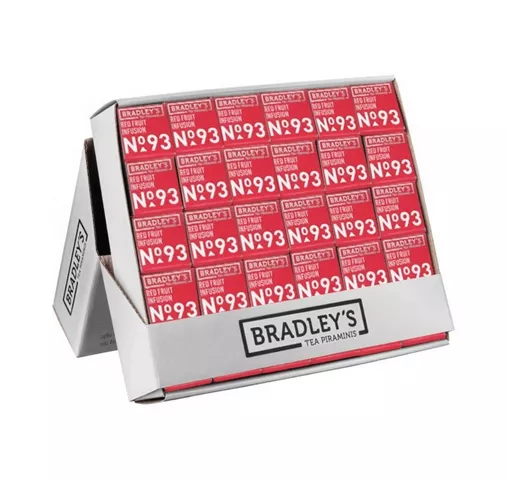 Bradley's Piramini Red Fruit Infusion Thee NO.93 (30 stuks) - Afbeelding 2