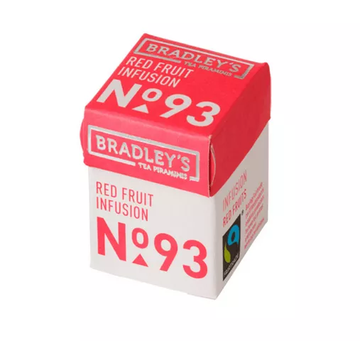 Bradley's Piramini Red Fruit Infusion Thee NO.93 (30 stuks)