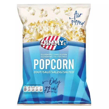 Jimmy’s popcorn zout mini bag (21x 17gr)