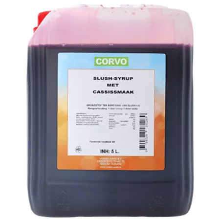 Vorselaars slush siroop cassis 5 liter (1)