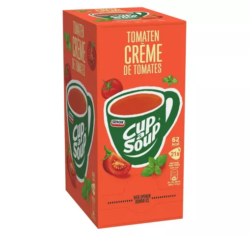 Unox Cup-a-Soup Tomaten Creme (21x 175ml) - Afbeelding 2