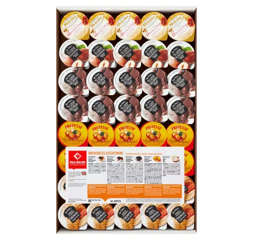 Van Oordt Assortiment Broodbeleg Cups (80 stuks) (1)