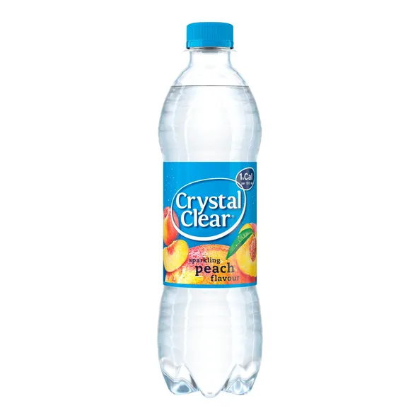 Crystal Clear peach pet (6x 50cl)