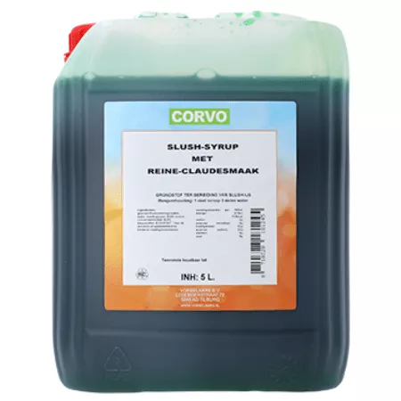 Vorselaars slush siroop reine claude 5 liter (1)