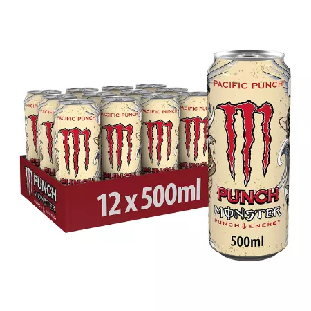 Monster Energy Pacific Punch Blik (12x 50cl) - Afbeelding 2