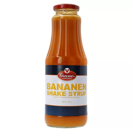 Gruno shake siroop bananen (1 liter)