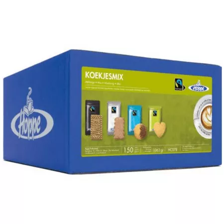 Hoppe Koffiekoekjes Koekjesmix Fairtrade (150 stuks)