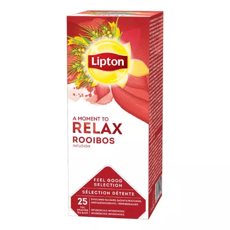 Lipton Feel Good Selection Thee Rooibos (6x 25 stuks) (1)