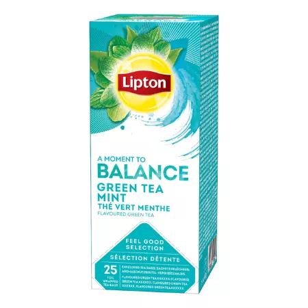 Lipton Feel Good Selection Groene Thee Munt (6x25 stuks) - Afbeelding 2