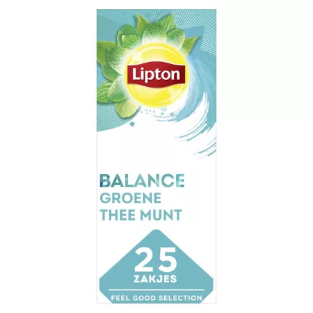 Lipton Feel Good Selection Groene Thee Munt (6x25 stuks)