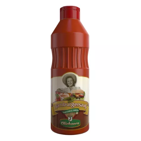 Oliehoorn hamburgersaus (900ml)