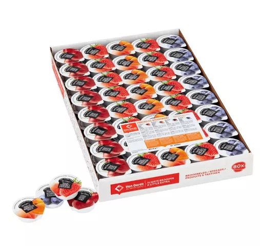 Fruitbeleg cups Van Oordt