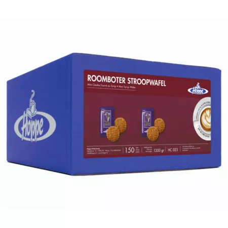 Hoppe koffiekoekjes stroopwafeltjes (150 stuks)