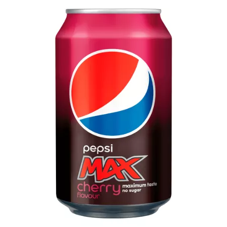 Pepsi max cherry blik (24x 33cl)