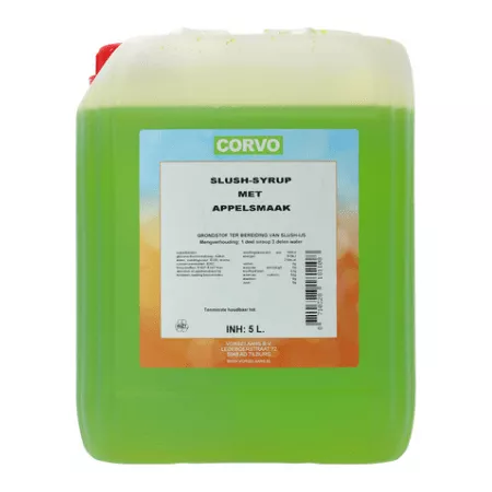 Vorselaars slush siroop appel 5 liter