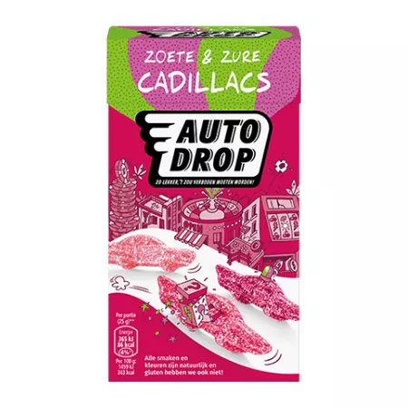 Autodrop mixdoos zure cadillacs (6x 270gr) (1)