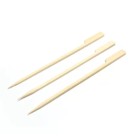 Biodore prikker, cocktailprikker, teppo skewer bamboe 250 mm naturel 250 stuks (1)