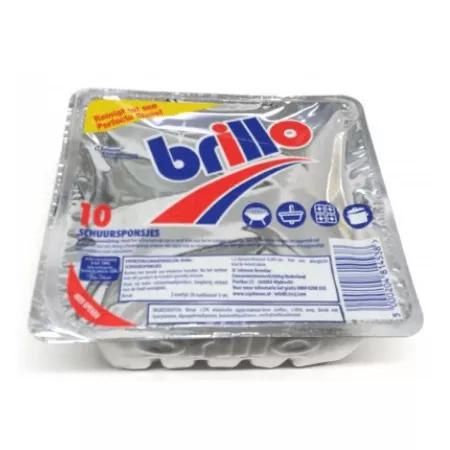 Brillo multi-functionele schuursponsjes (10 stuks) - Afbeelding 2
