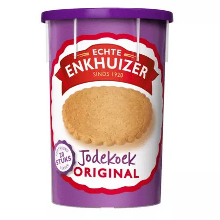 Echte Enkhuizer jodekoek bus (12x 372gr)
