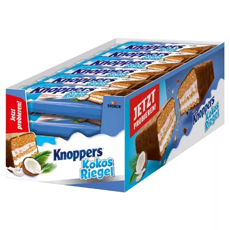 Knoppers coconutbar single (24x 40gr) (1)