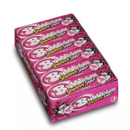 Bubblicious Aardbei (18 rollen) - Afbeelding 2
