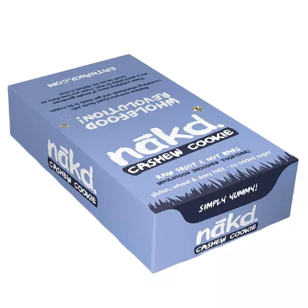 Nakd Cashew Cookie Reep (18x 35gr) - Afbeelding 2