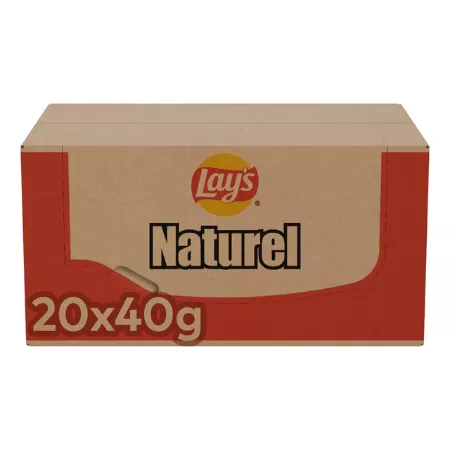 Lay’s chips naturel (20x 40gr) (1)