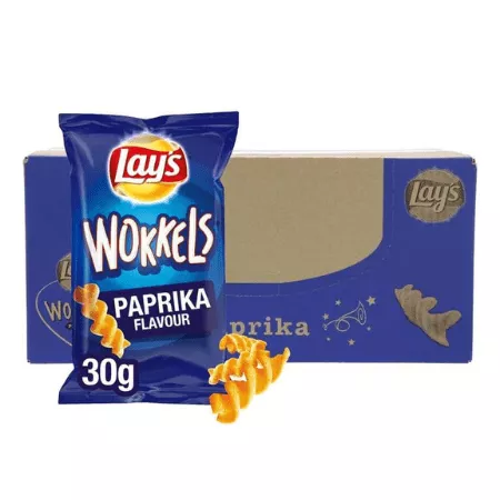 Lay's Wokkels Paprika (24x 30gr) - Afbeelding 2