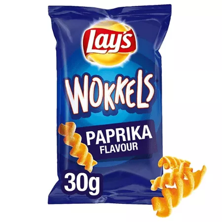 Lay's Wokkels Paprika (24x 30gr)