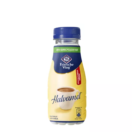 Friesche vlag halvamel pet flesje (12x 140ml)