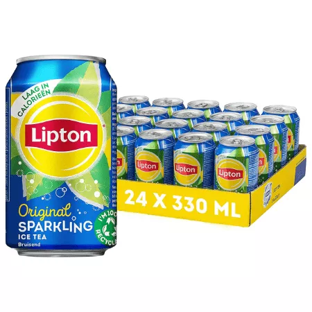 Lipton Ice Tea Sparkling (24x 33cl) - Afbeelding 2