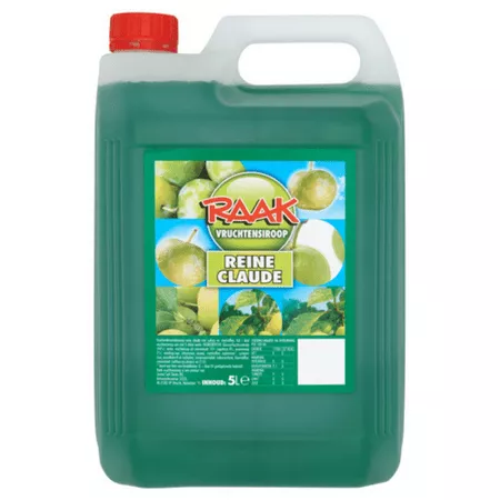 Raak siroop reine claude (5 liter)