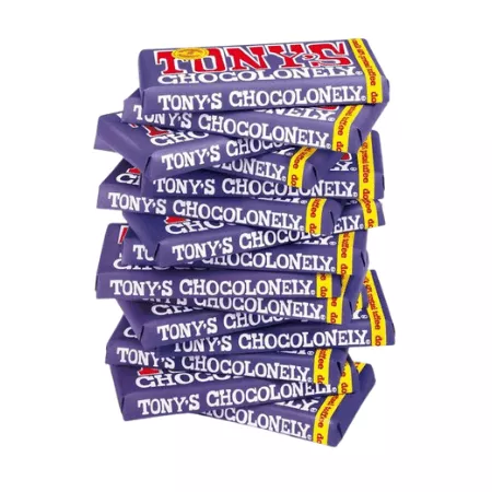 Tony's Chocolonely Reep Donkere Melk Pretzel Toffee (15x 180gr) - Afbeelding 2